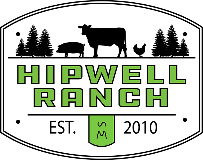 Hipwell Ranch all natural beef chicken and pork sales in Boise Idaho logo