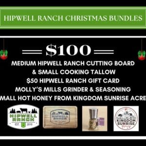 gift bundle, hipwell ranch gift bundle, christmas gift card