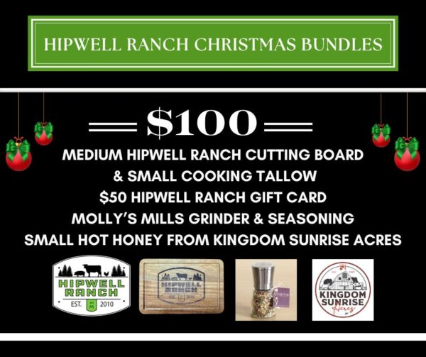 gift bundle, hipwell ranch gift bundle, christmas gift card