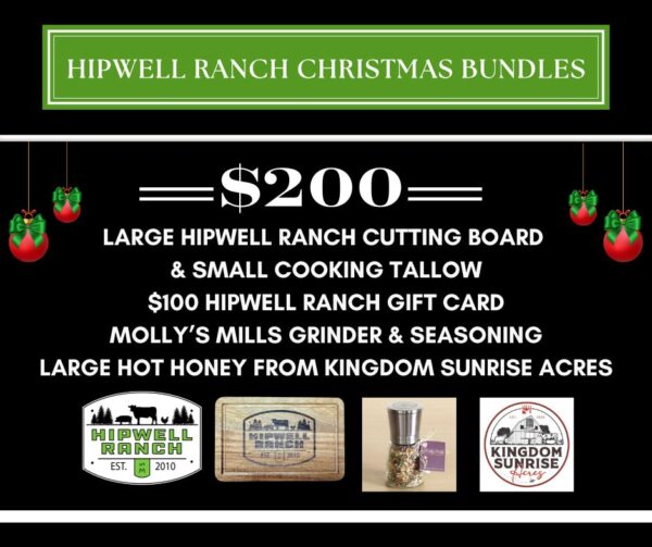 gift bundle, christmas gift, cutting board, gift card