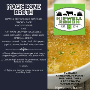 Bone Broth, knuckle bones, diy bone broth