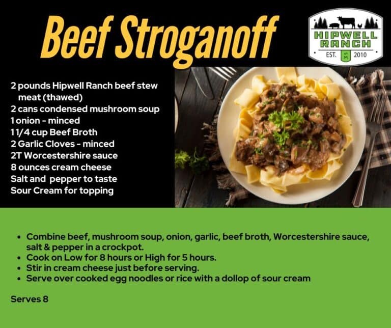 Beef Stroganoff recipe